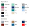 Apron Dual Pano Adult No Collar X-Ray Apron 22.5" x 26.5" All Colors Vinyl .5mm Lead